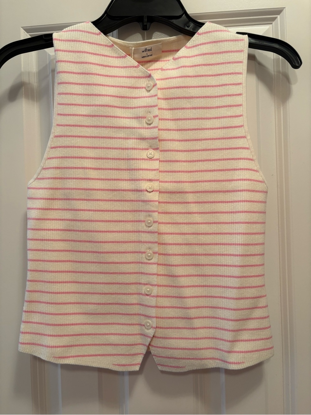 Aritzia Wilfred Croquet Sweater Vest - Wonder Yarn